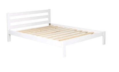 Tina Wooden Bed Range white