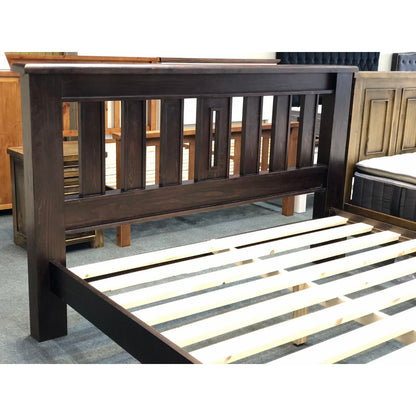 Felton Bedframe in Dark Wood Colour