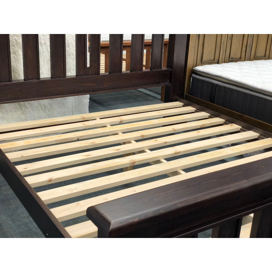 Felton Bedframe in Dark Wood Colour