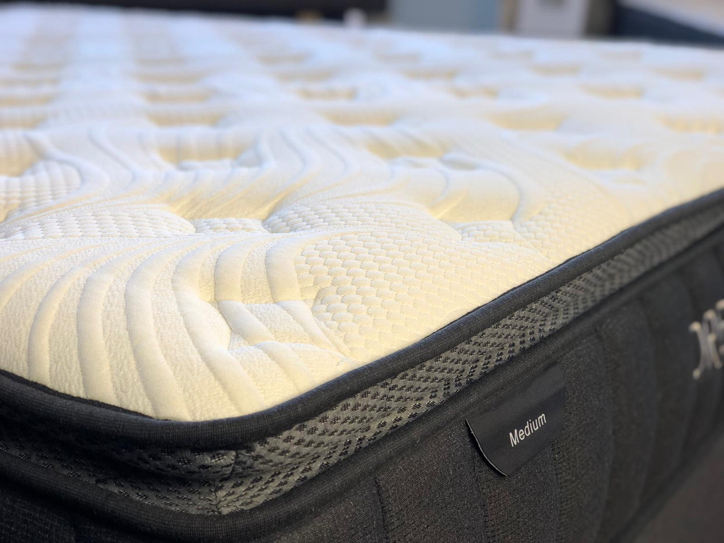 Queen Base With Dream Genie Medium firm Mattress